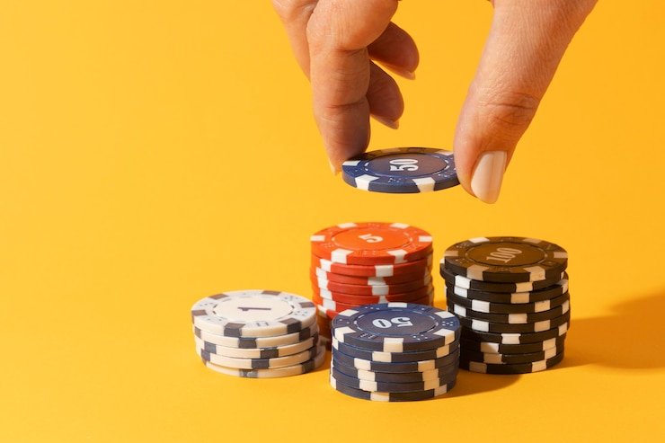 Tampilan meja blackjack dealer langsung dalam mode demo panen slot dengan antarmuka taruhan yang jelas